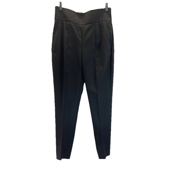 Balenciaga Paris Black Wool Pants Trousers Made France size 42 US 12/14 Luxury - Picture 1 of 13